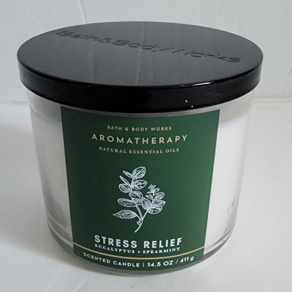 Bath & Body Works Accents Nwt Bath And Body Works 3wick Candle Eucalyptus Spearmint Poshmark